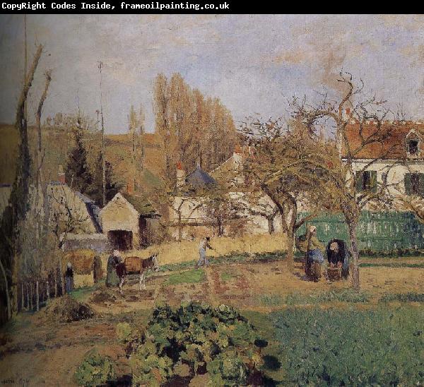 Camille Pissarro Loose multi-tile this Ahe rice Tash s vegetable garden